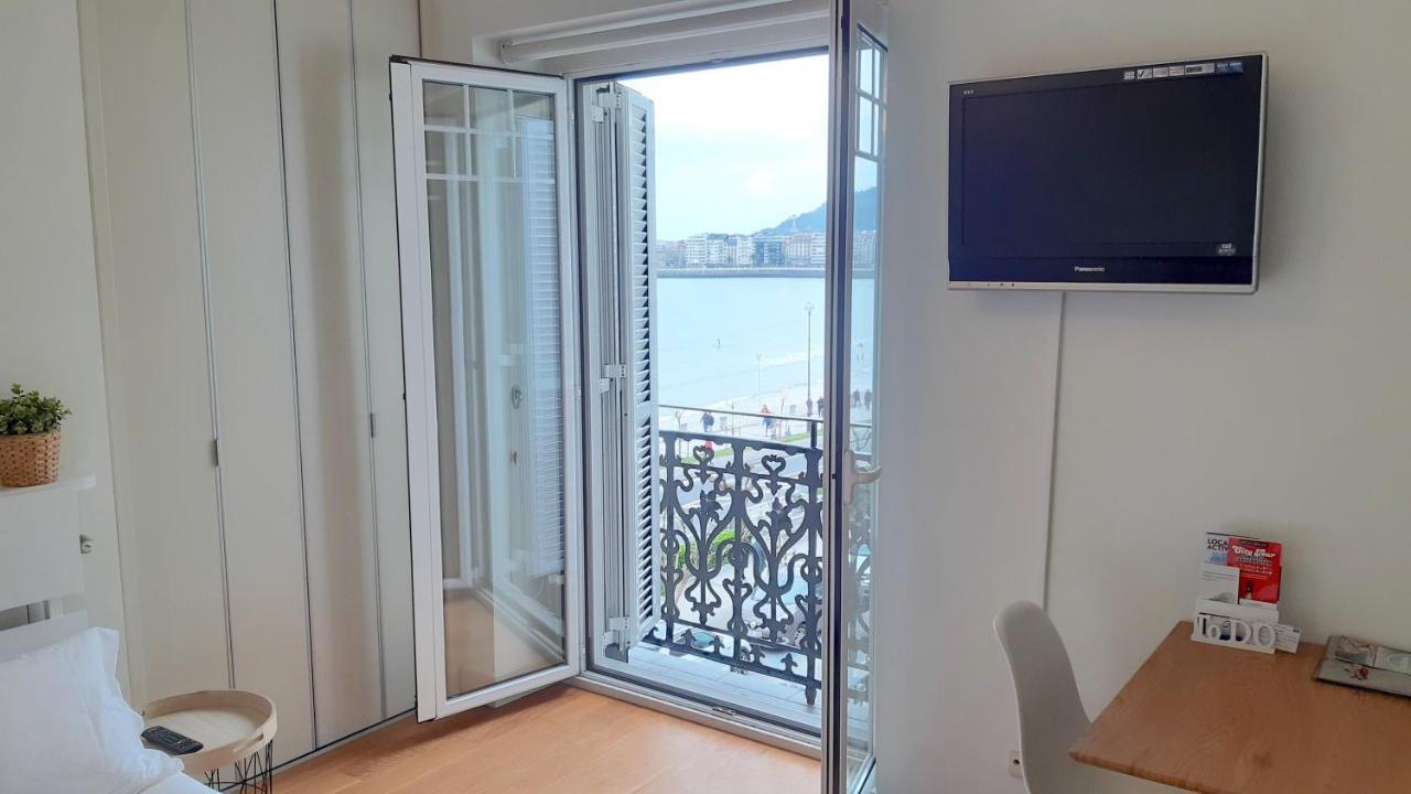 Seafront Luxury Studio - By Www,Sansebastianapartments,Es San Sebastian Buitenkant foto